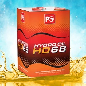Resim Petrol Ofisi Hydro 68 16 Lt Hidrolik Yağı 2025 Üretim 