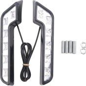 Resim Mystique 2x 12V Süper Parlak Drl LED Arabalar Için Gündüz Koşu Işık (Yurt Dışından) 