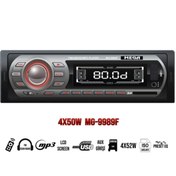 Resim Ses ve Tel Yayınları Oto Teyp 4x50w Usb/sd/uk/esp/fm Iso Soketli Mega Mg-9989f 