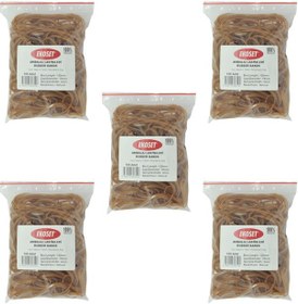 Resim Ekoset 120X3Mm Geniş Kauçuk Paket Ambalaj Lastiği 500 Adet 