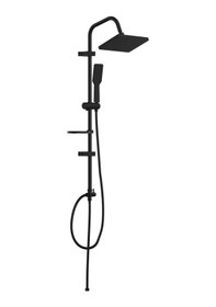 Resim Tepe Duş Sistemi (Kendinden Temizleyici Kare) Siyah 