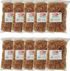 Resim Ekoset 180X5Mm Geniş Kauçuk Paket Ambalaj Kasa Lastiği 1.000 Adet 