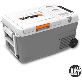 Resim Worx Wx876.9 12/24/220volt 22litre Kompresörlü Outdoor Oto Buzdolabı Akü Dahil Değildir 