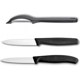 Resim Siyah Soyacak ve Soyma Bıçak Seti Set5 