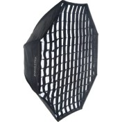 Resim Phottix 2 In 1 Grid Strip Octagon Softbox 122 cm 