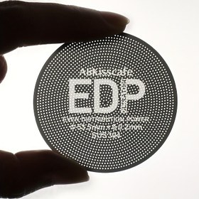 Resim ALIKISSCAFE Paslanmaz Çelik Espresso Puck Ekranı Standı ile - Yeniden Kullanılabilir, 0.2mm Kalınlığında Ağ Portafiltreler için, 51mm/53.5mm/58.5mm'ye Uyar - Mükemmel Barista Aracı & Kahve Aksesuarı 