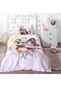 Resim Özdilek Lisanslı Disney Princess Rose Pike Takımı Tek Kişilik Ran 