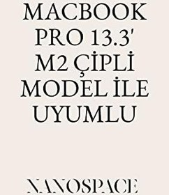 Resim Nanospace Macbook Pro 13.3' M2 Çipli Model İle Uyumlu Esnek Nano Ekran Koruyucu Cam 