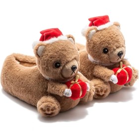 Resim Twigy Regalo Kadın Hayvanlı Panduf Kahverengi 36/41 EE0555 