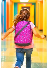 Resim Newbag Kamuflaj Kız Anaokulu Sırt Çantası Yeni Sezon -pembe 