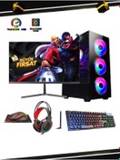 Resim RAMTECH DG-İ5-900 PLUS İ5-9400F 16RAM 480SSD GT740-4GB 24inçMONİTÖR GAMING PC 