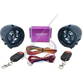 Resim Motosiklet Alarm Seti - Siyah 