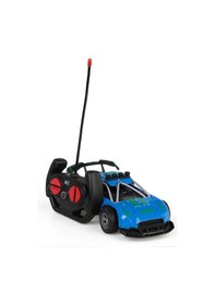 Resim Şarjlı Ve Darbeye Dayanıklı Rc Araba - Super Racer 1:18 Off-road Mavi 