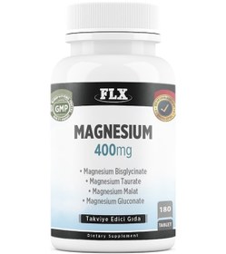 Resim Elemental Magnesium Bisglisinat Malat Taurat Glukonat 180 Tablet 