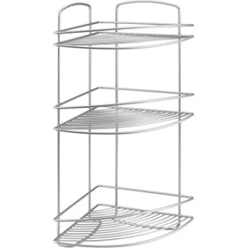 Resim Metaltex Onda 3 Katlı Köşe Rafı (METALTEX-M460203) 