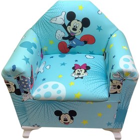 Resim LR MC MAUS MAVİ çocuk koltuğu - tekli çocuk berjeri 