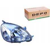 Resim Sağ Far Lambası Toyota Uyumlu Yarıs 2003 2004 2005 Depo 