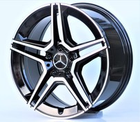 Resim R1 Wheels 18 inç 5*112 ET48 Parlak Siyah Jant Takımı (J-1217) 