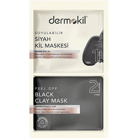 Resim Dermokil Soyulabilir Havyarlı Siyah Kil Maskesi 15 ml 