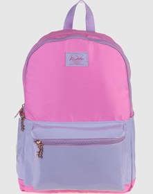 Resim Pembe Kaukko K1346 Leather Pembe Sırt Çantası 