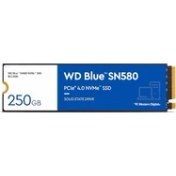 Resim Digital Wd Blue SN580 Nvme SSD 250 GB (Pcıe Gen4 X4, 4.000 Mb/s'ye Kadar Okuma, M.2 2280, Ncache 4.0 Teknolojisi) Mavi 
