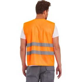 Resim Reflektörlü Iş Güvenlik Ikaz Yeleği 