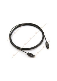 Resim Fiber Optik Ses Kablosu Altın Uç 1 Metre Od:2.2 