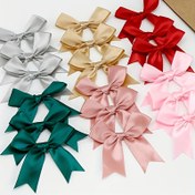 Resim 50 adet Sevgililer Günü süslemeleri Lüks Pembe ve Beyaz Kurdele Yaylar - 8.38cm Düğünler, Festivaller, DIY El İşleri, Hediye Paketleme ve Ofis Dekoru için Göz Alıcı Süslemeler - Doğum Günü, Tatil, Çelenk, Düğün, Gelin Duşu ve Parti Malzemeleri için Mükemmel 
