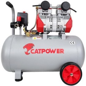 Resim Catpower CAT1154 2HP 50 L Sessiz Yağsız Kompresör 