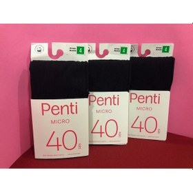 Resim Penti Muz Çorap Opak 40 Den 3 Lü Paket 001 