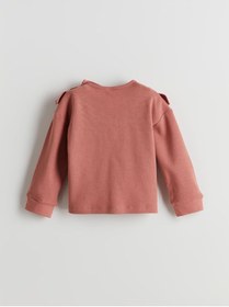 Resim LC Waikiki GÜLİS GİYİM'DEN Pembe Fırfırlı Basic Kız Bebek Pijama Takım 