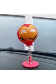 Resim 3egrup Iron Man Sallanan Kafa Zıp Zıp Marvel Lisanslı 