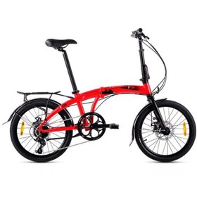 Resim Peugeot Bisiklet Peugeot F13-d Foldıng Katlanır Bisiklet 330h Md 20 Jant 7 Vites Kırmızı 