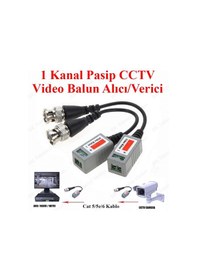 Resim CCTV Kamera Video Balun 1 kanal Pasif Video Alıcı/Verici 