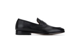 Resim Rossi Erkek Hakiki Deri Siyah Loafer Ayakkabı 668 264K Erk Ayk SK25-26 Nero 