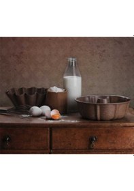 Resim Korkmaz Torta Granit Çiçek Kek Kalıbı - A654 