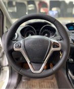 Resim Ford Fiesta Courrier 2008-2017 Araca Özel Direksiyon Kılıfı Açıkl Siyah 