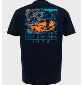 Resim Paul & Shark Erkek T Shirt 24411087 013 Lacivert Lacivert 