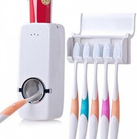 Resim Diş Macunu Sıkacağı Fırçalık 