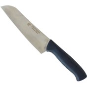 Resim ÖYKÜ VE YİĞİT Bursa Santoku Şef Bıçağı 17 Cm, Plastik Sap 