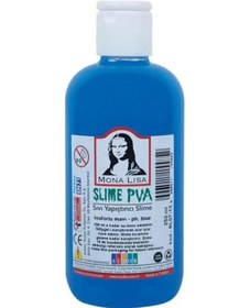 Resim Südor Mona Lisa Slime Jeli 250 Ml. Fosforlu Mavi 