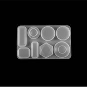 Resim Getshopmini Epoksi Kristal Bombeli Kolye Küpe Anahtarlık Kalıbı Silikon Gt9203 