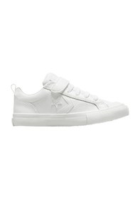 Resim Converse Converse Pro Blaze Strap Unisex Çocuk Beyaz Günlük Ayakkabı 14683 Beyaz 