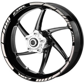 Resim Deeb Cbr Jant Şeridi Beyaz Model X N11.69962 