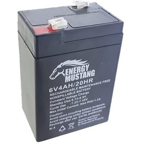 Resim 6v 4ah Işıldak Aküsü 