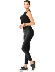 Resim Bonbonetti Chocolate Baby & Kids 618 Fitilli Kadife Tayt SiYAH 