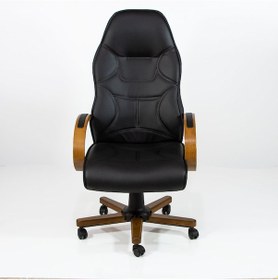 Resim Yarenofıs Ofis Ahşap Makam Koltuğu 