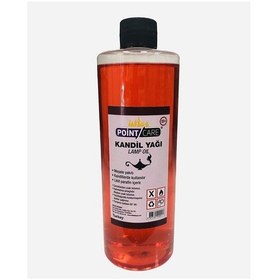 Resim 400ml Kırmızı Kandil Yağı Kokusuz Dumansız Gaz Lambası Yakıtı Kırmızı 