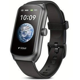Resim Sunshine022 Akıllı Saat 1.58 İnç Hd Erkek Kadın Fitness Aktivite Adım Sayar Sayaç İos Android Uyumlu Siyah 