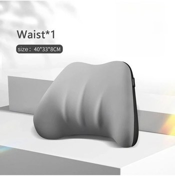 Ortopedik Bel Destekli Fileli Minder Siyah 1 Adet